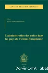 L'administration des cultes dans les pays de l'Union Européenne vignette