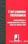 L' art comme résistance vignette