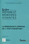 5 - juin 2015 - La démocratie à l'épreuve de le l'"état d'exception" vignette